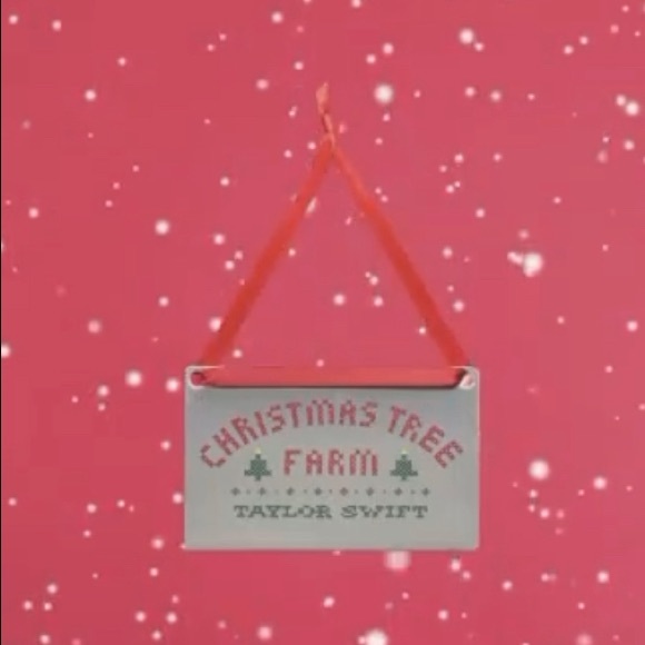 taylor swift christmas tree farm ornament NEW RARE - Picture 3 of 10